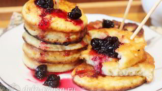 Оладьи на сыворотке