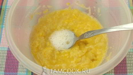 оладьи с грушами