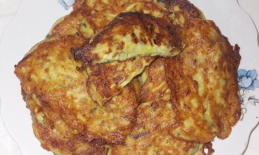 Рецепт оладий с моцареллой