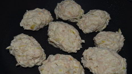 оладьи с яблоком и творогом