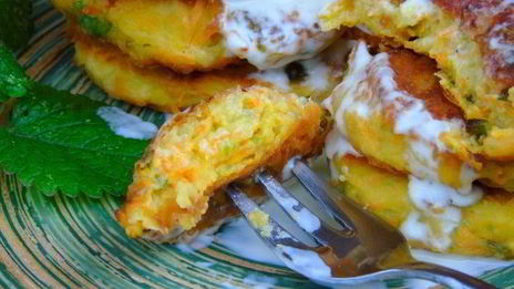 овощные оладьи