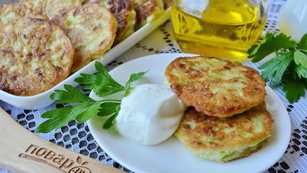 Оладьи из кабачков