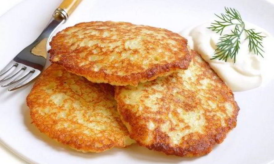 Рецепт простых оладий из картофеля