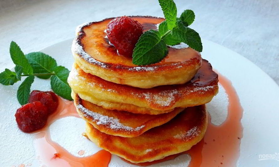 Рецепт пышных и мягкие оладушки