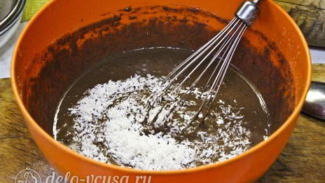 шоколадные оладьи