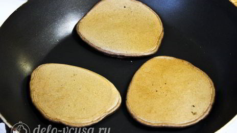 шоколадные оладьи