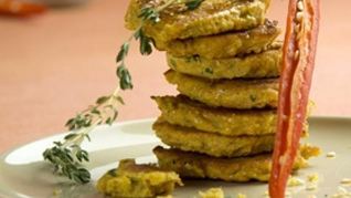 Томатные оладьи