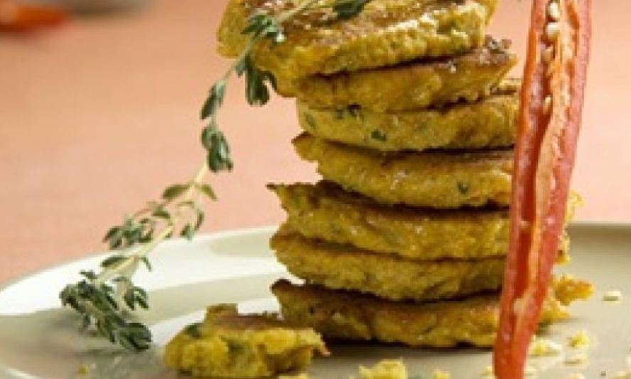 Рецепт томатных оладий