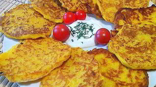 Тыквенные оладушки