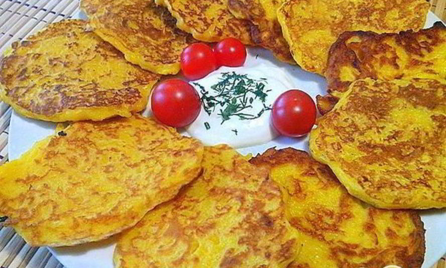 Рецепт тыквенных оладушек