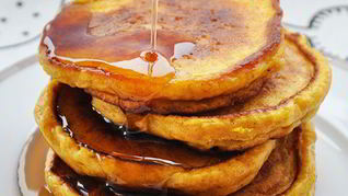 Тыквенные оладьи с пряностями