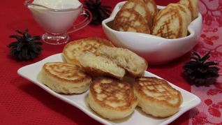 Воздушные оладьи на кефире Очень Пышные