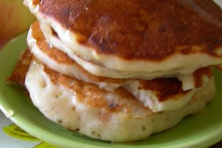 Яблочные оладушки