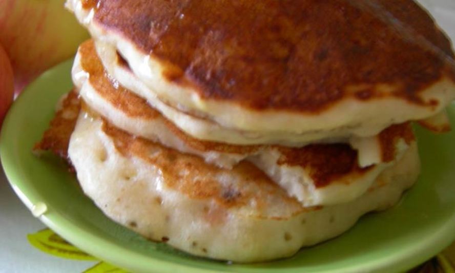 Рецепт яблочных оладушек