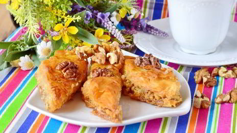 пахлава из теста фило