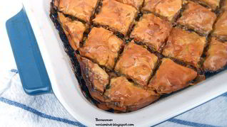 Пахлава с фисташками и апельсиновой водой