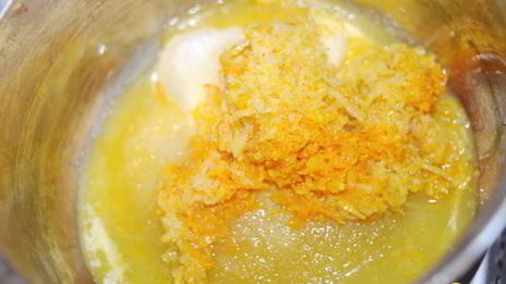 апельсиновое печенье с орехами и клюквой