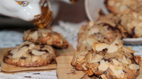 арналевское шоколадное печенье с орехами