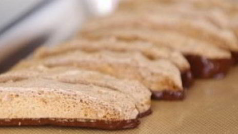 бискотти с шоколадом