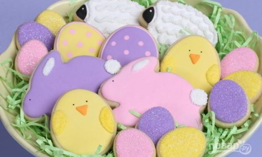 Рецепт фигурных печений