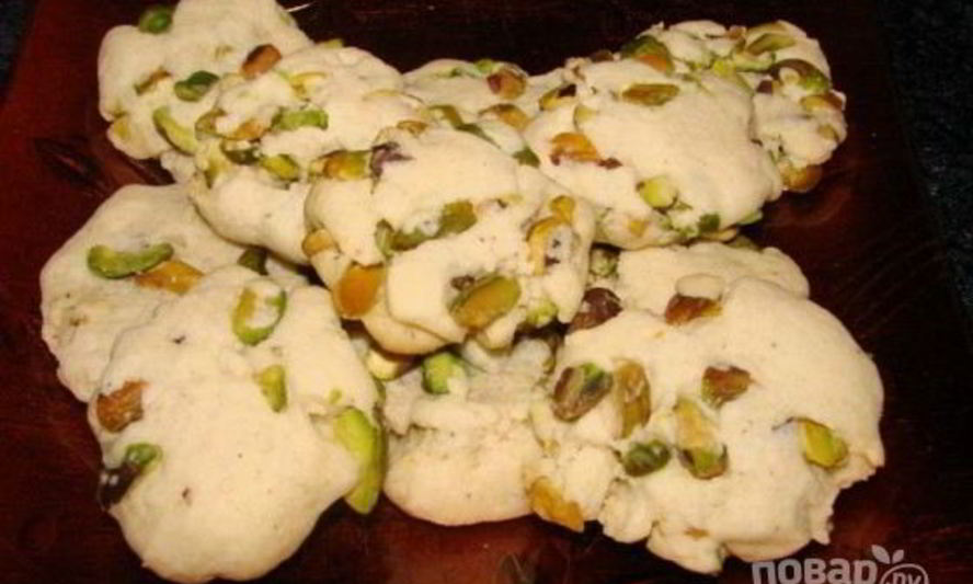 Рецепт фисташкового печенья