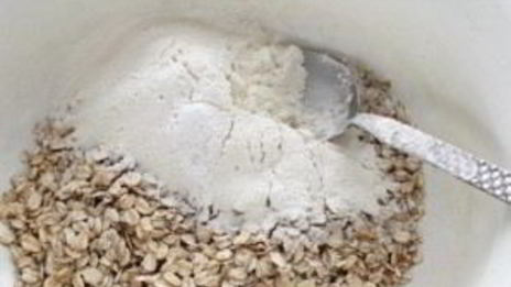 хрустящее овсяное печенье