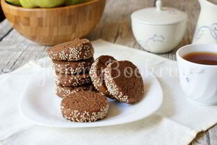 Кофейно-шоколадное печенье