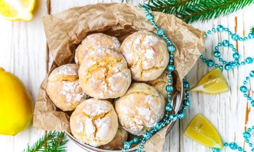 Рецепт лимонного мраморного печенья