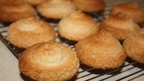 миндальное печенье с шоколадом