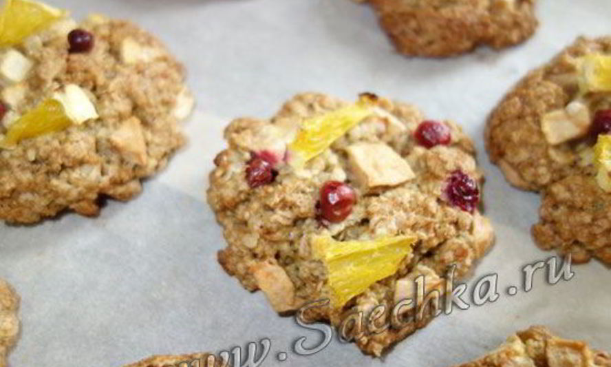 Рецепт печенья овсяного