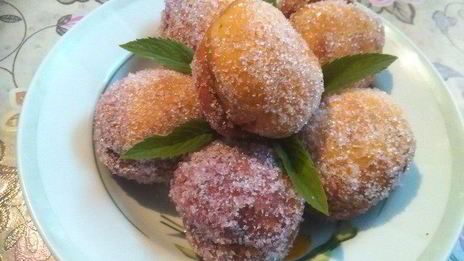 печенье персики