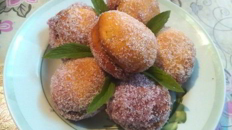 печенье персики