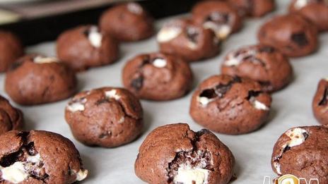 печенье с oreo и маршмеллоу