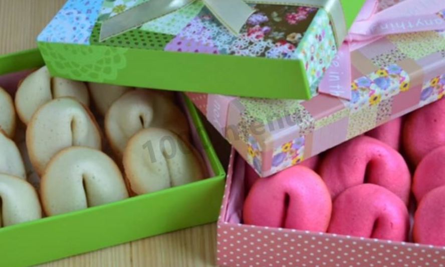 Рецепт печенья с пожеланием