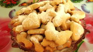 Постное печенье на рассоле