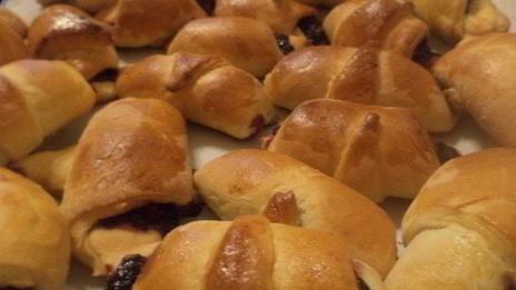 рогалики со смородиновым джемом