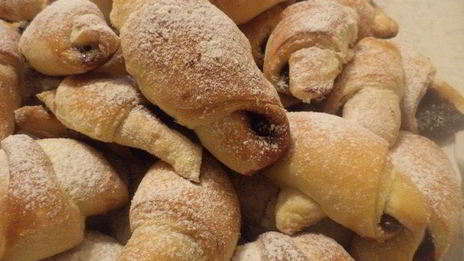 рогалики со смородиновым джемом