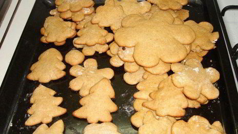 рождественское пряничное печенье