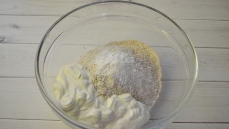 сметанное печенье с финиками и маком