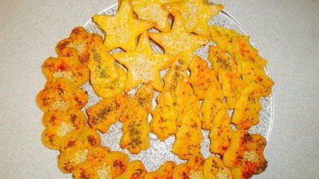 сырное печенье с кайенским перцем