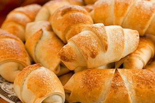 Творожные рогалики