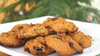 Воздушное бананово-овсяное печенье