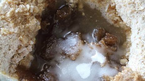 воздушное бананово-овсяное печенье