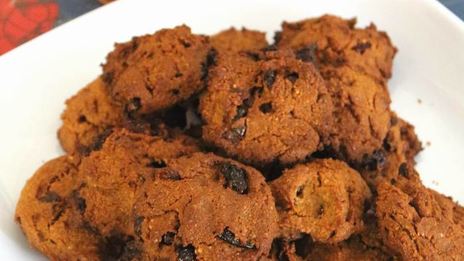 воздушное бананово-овсяное печенье