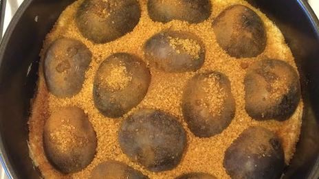 домашний сливовый пирог