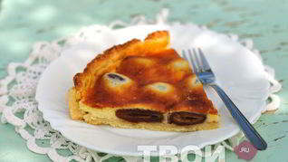 Итальянский пирог с финиками и маскарпоне