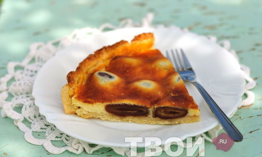 Рецепт итальянского пирога с финиками и маскарпоне