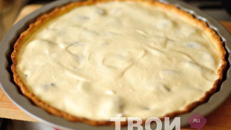 итальянский пирог с финиками и маскарпоне