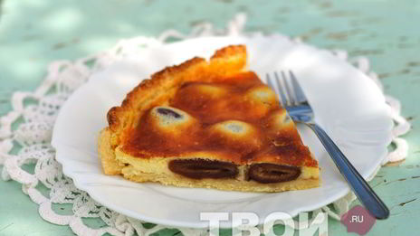 итальянский пирог с финиками и маскарпоне