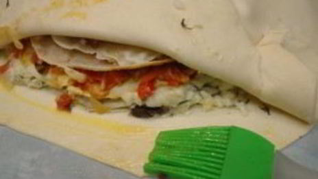 курник из бездрожжевого теста